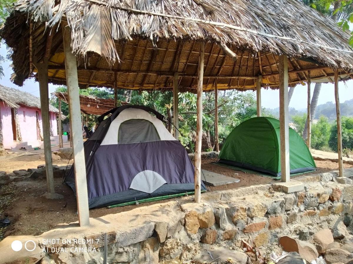 Отель Drunken Monkey Camping Site Хампи Экстерьер фото